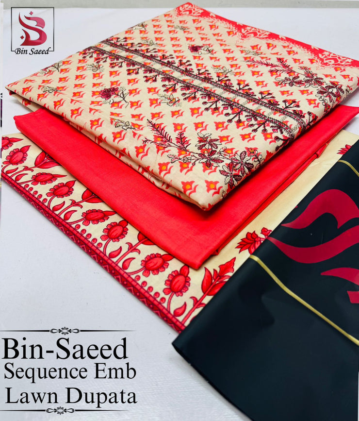 🌻SUMMER COLLECTION 🌻 BINSAEED 3pc Summer Casual Collection 🥰😍