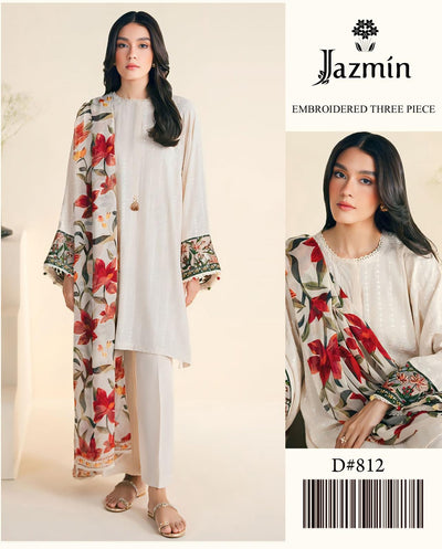 JAZMIN LAWN  WITH  DIGITAL Diamond DUPATTA