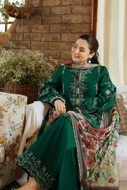 3PCS Eid Collection Zarashahjhan Embroidered Lawn Collection COCO-01